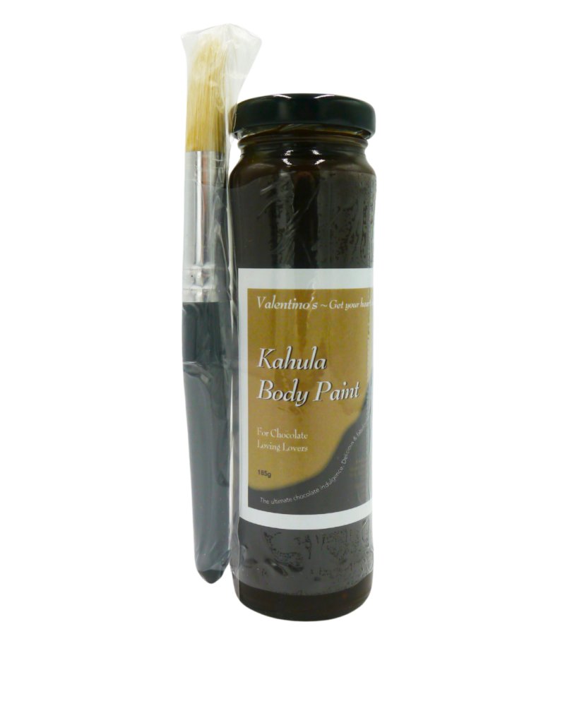 Valentinos Kahlua Chocolate Body Paint 185g-007352