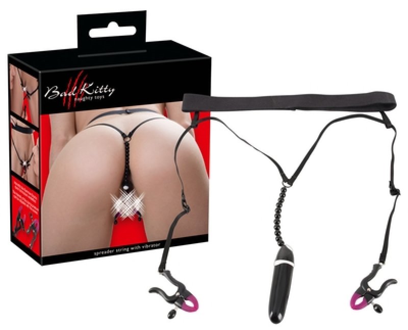 Bad Kitty Spreader String with Vibrator