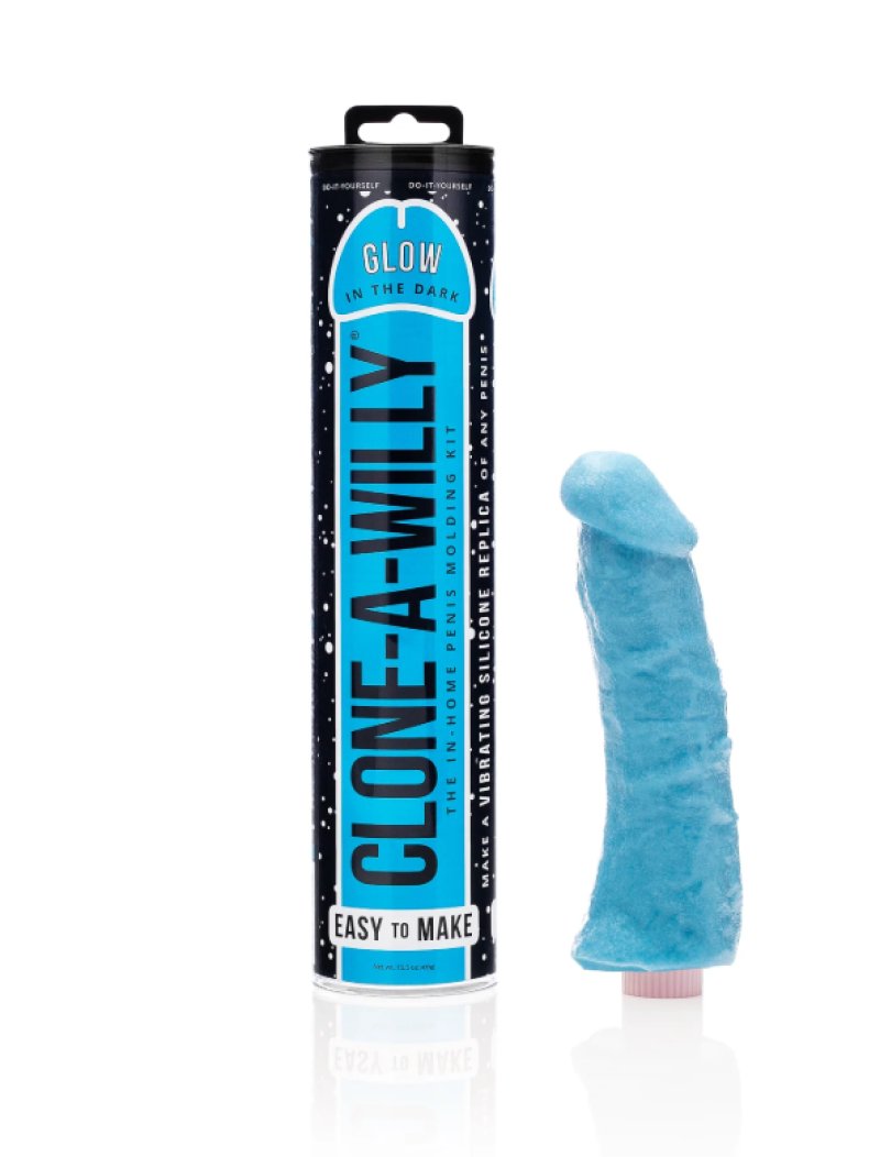 Clone-A-Willy Kit - Blue Glow In The Dark