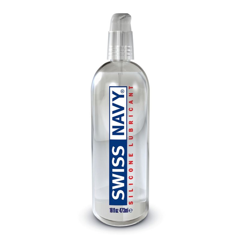 Swiss Navy Silicone Lubricant 16oz/473ml-SNSL16