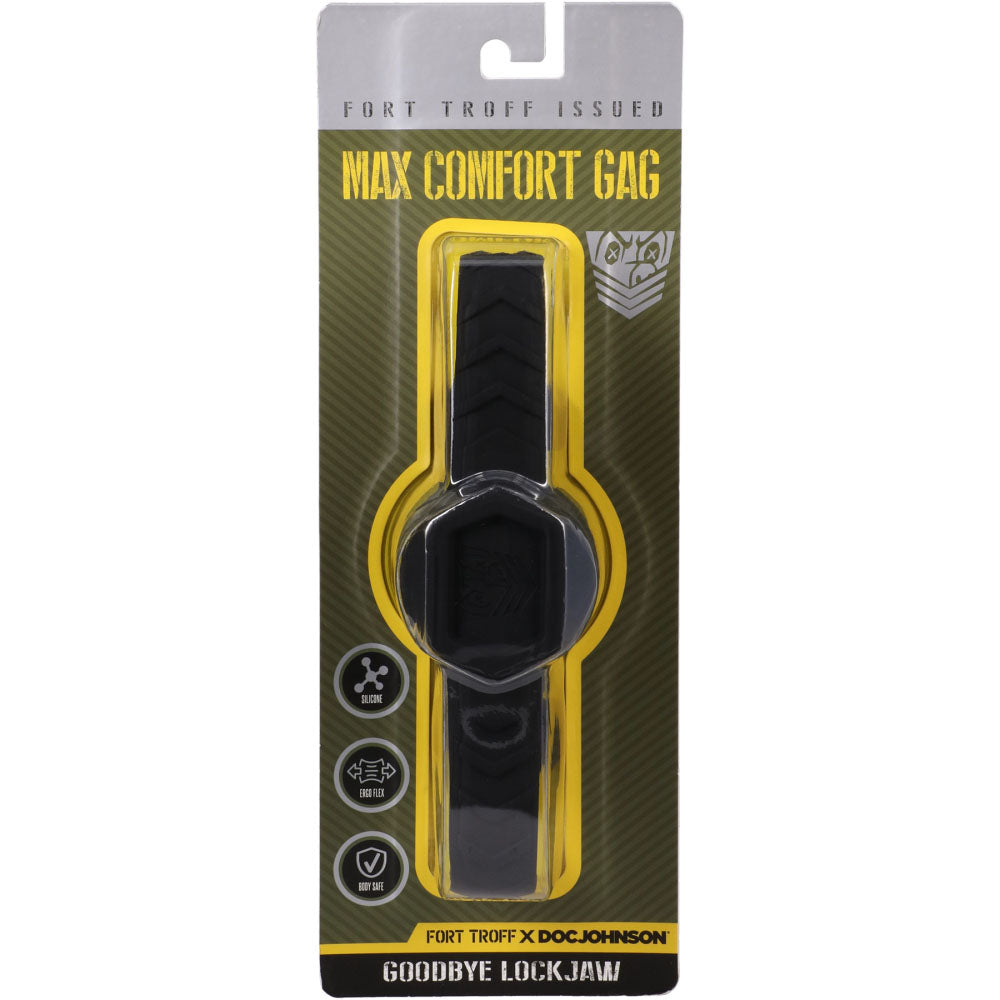 Fort Troff - Max Comfort Gag - Black Mouth Restraint-1103-08-CD