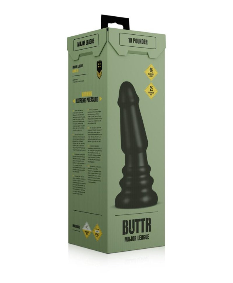 BUTTR - Tactical II Butt Plug - 26cm-121570-Black