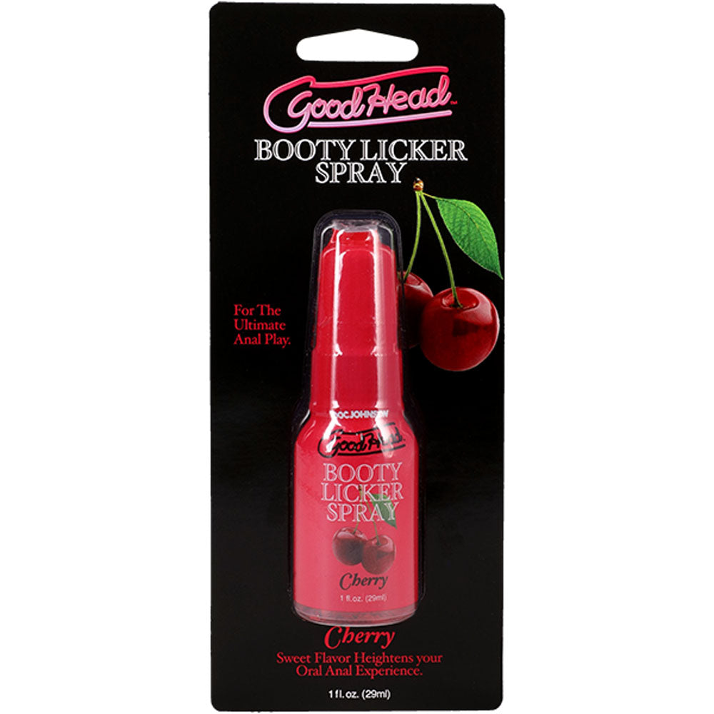 GoodHead Booty Licker Spray - Cherry - Cherry Flavoured Spray - 29 ml Bottle-1364-07-CD