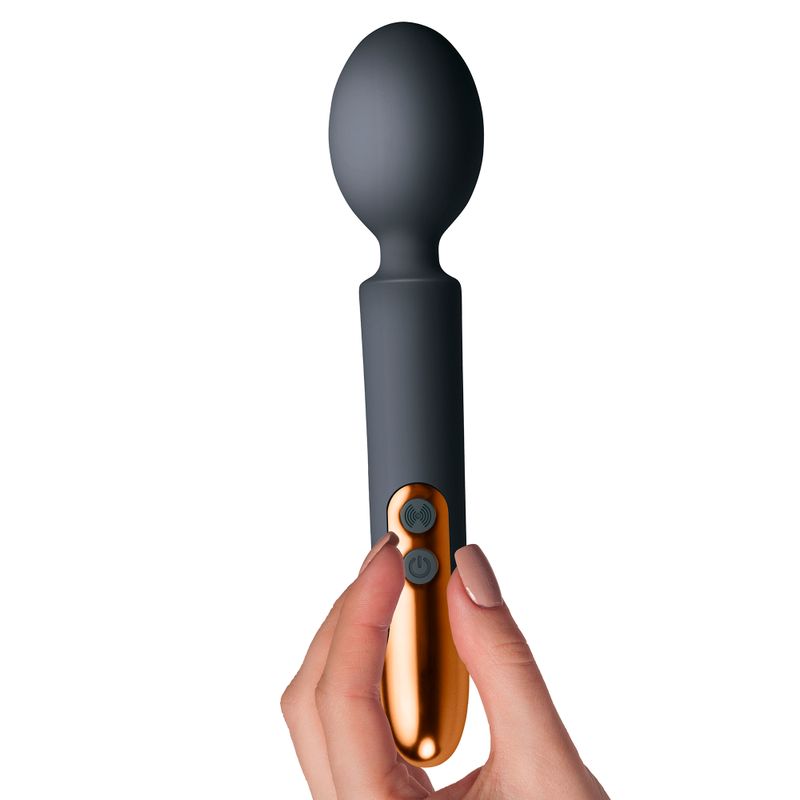 Oriel Rechargeable Wand Black-10ORIELBK
