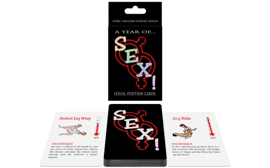 A Year Of Sex! Sexual Positions Cards