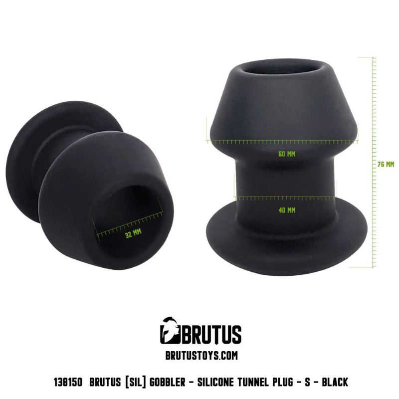 Brutus Gobbler Silicone Tunnel Plug S-138150
