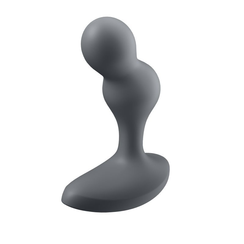 Satisfyer Deep Diver Vibrating Connect App Anal Plug Grey-4006796