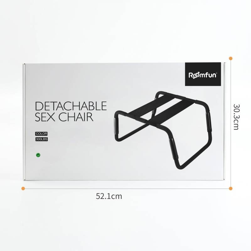 Sex Chair Adjustable Height Black