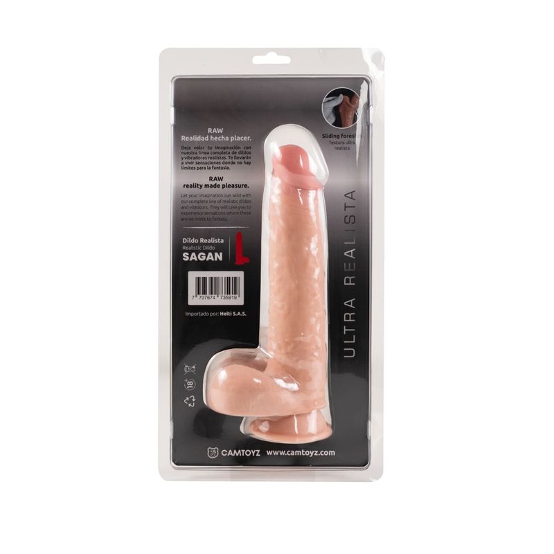 Raw Ultra Realistic Dildo Sagan Small