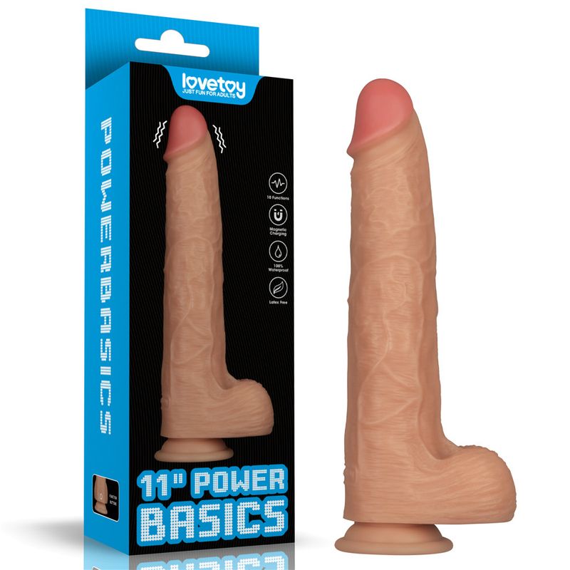 11in Vibrating USB Power Basics Cock-LV111207