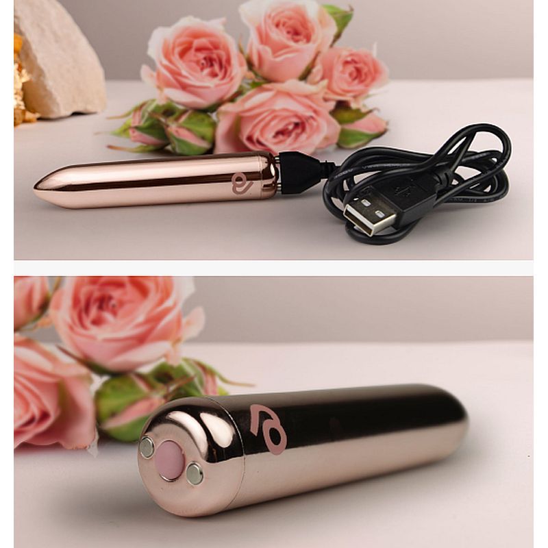 Golden Rose Rechargeable Bullet-16RECGR