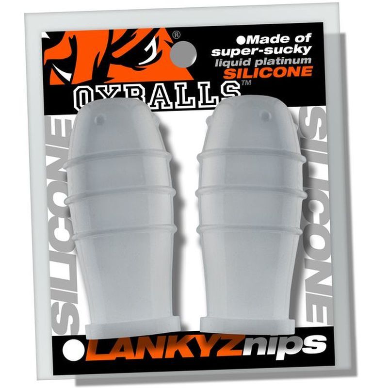 Lankyz Silicone Nipsuckers Clear-OX-3211-CLR