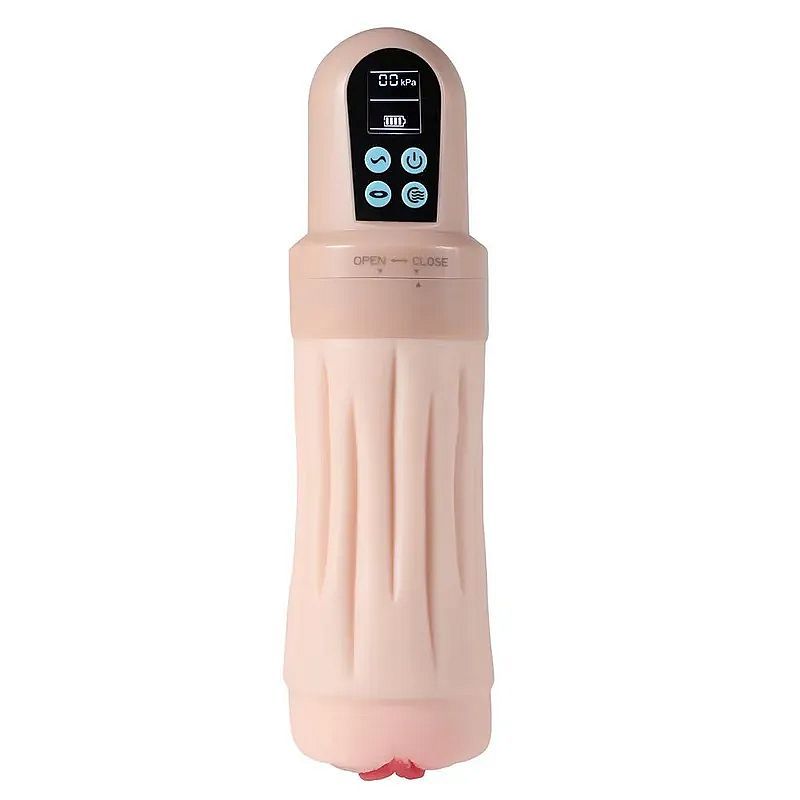 Suctroker Dual Density Vibrating Sucking Vaginal Masturbator V2-SQ-MA60122