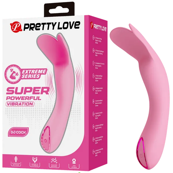 Rechargeable DJ Cock (Pink)-BW-500078