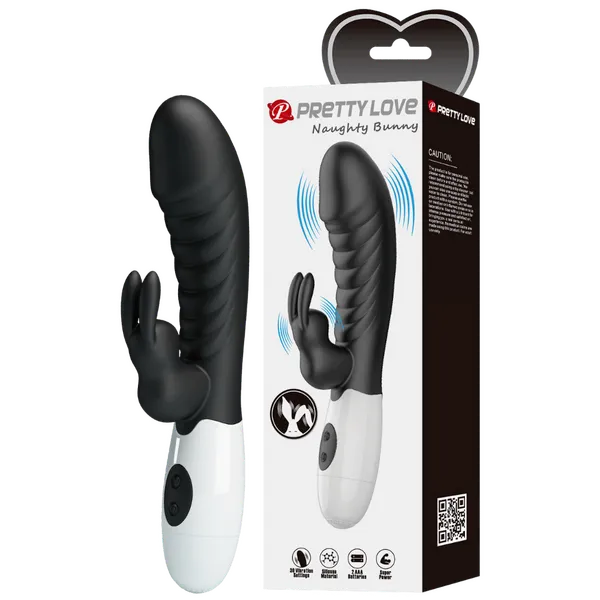 Naughty Bunny (Black)-BW-500071-A3