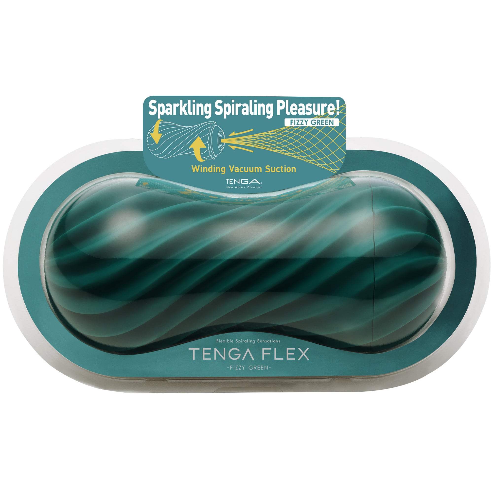 TENGA FLEX - FIZZY GREEN