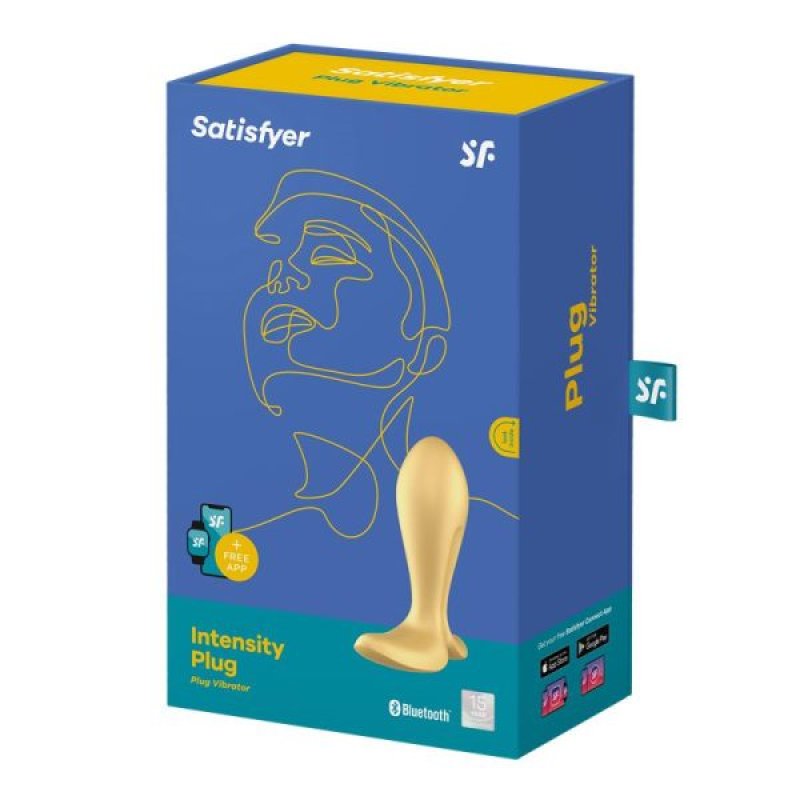 Satisfyer Intensity Plug - Gold-4003245