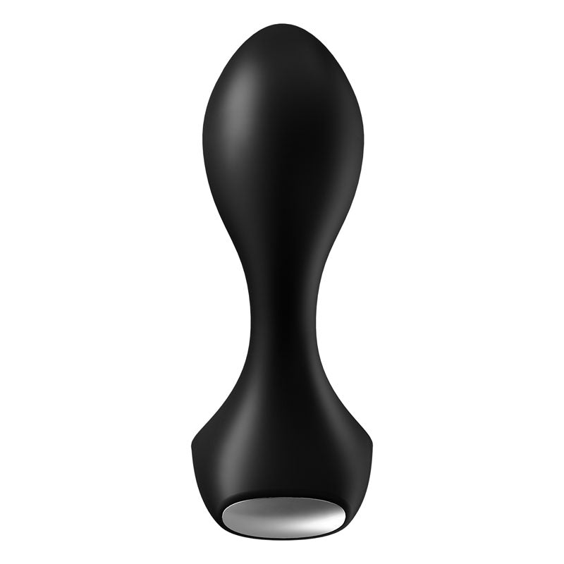Satisfyer Backdoor Lover - Black USB Rechargeable Vibrating Butt Plug - 4004181