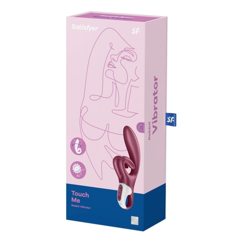 Satisfyer Touch me - Red-4036649