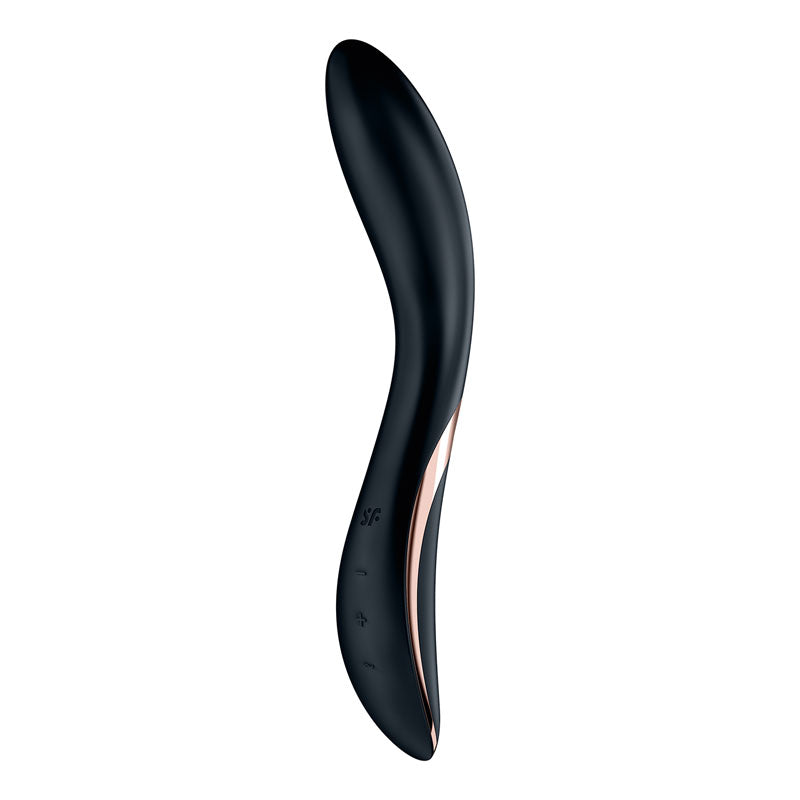 Satisfyer Rrrolling Explosion - Black USB Rechargeable Vibrator - 4044019