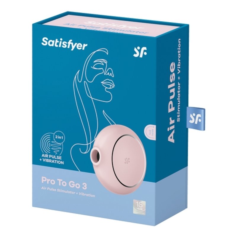 Satisfyer Pro To Go 3 rose-4045146