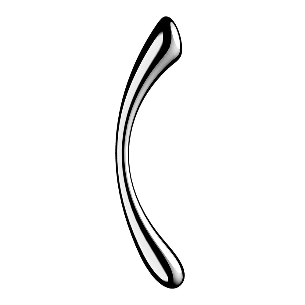 Satisfyer Cosmic Crest 1 - Chrome Steel 24 cm Dildo-4066967