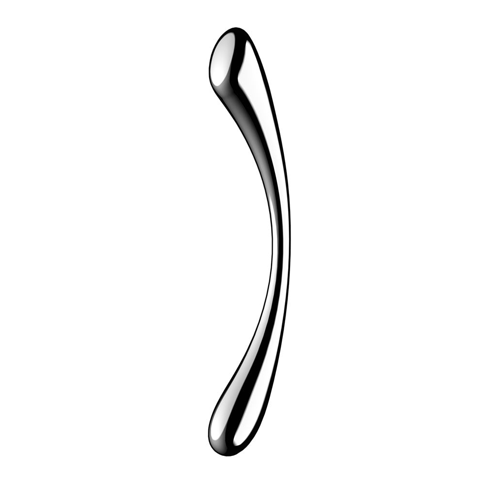 Satisfyer Cosmic Crest 1 - Chrome Steel 24 cm Dildo-4066967