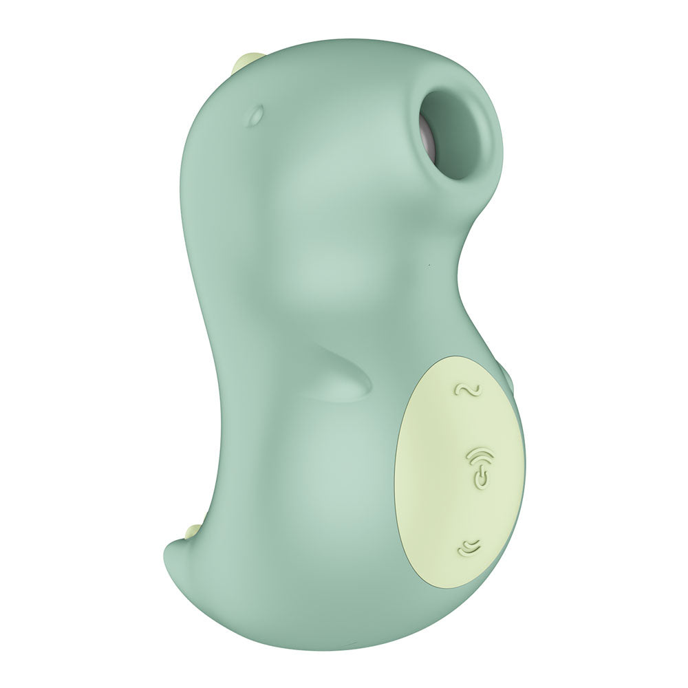 Satisfyer Din-OOOH - Mint Green USB Rechargeable Air Pulse Stimulator-4081328