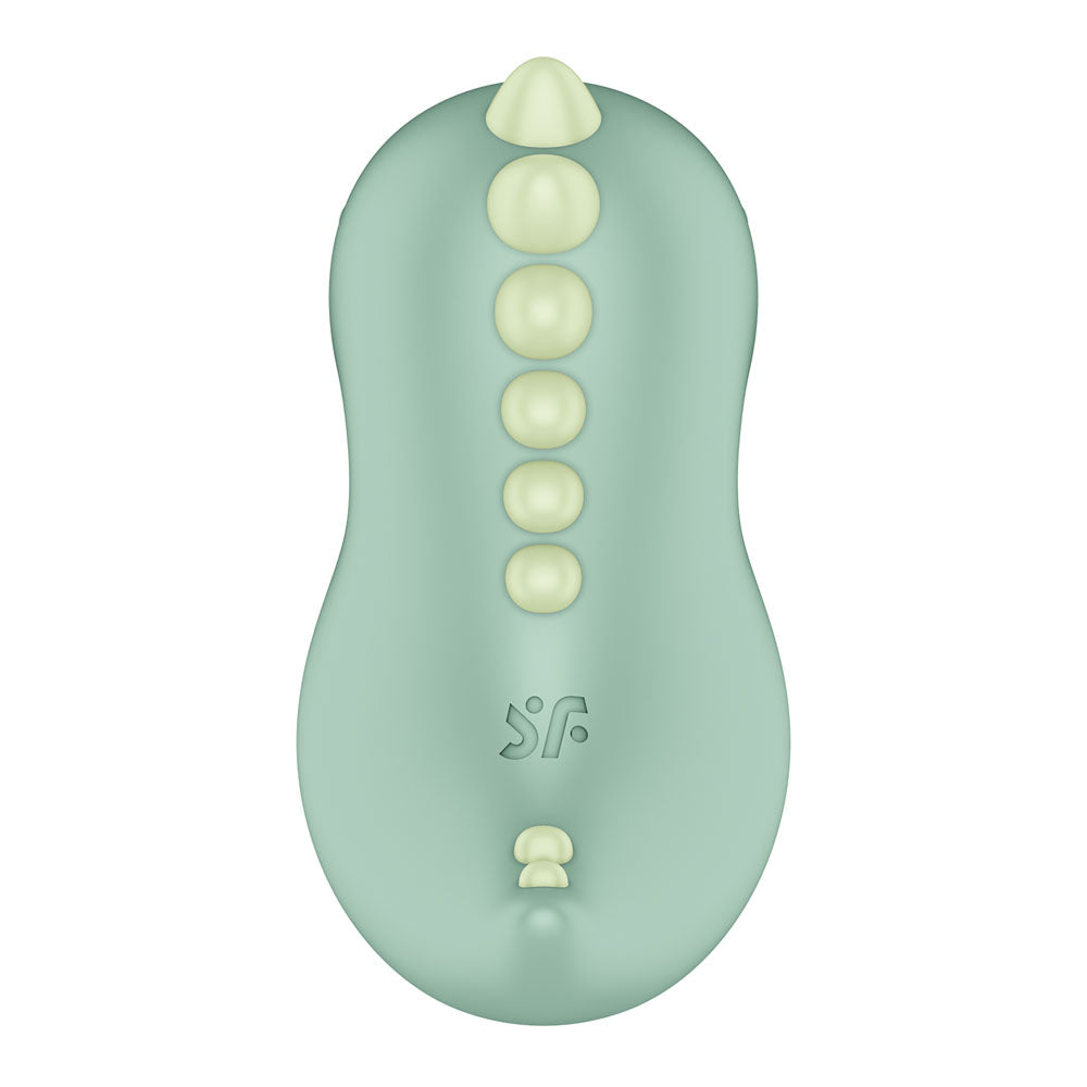 Satisfyer Din-OOOH - Mint Green USB Rechargeable Air Pulse Stimulator-4081328