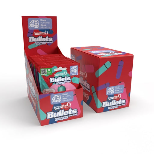 Screaming O 4B Bullet in POP box - Assorted-4BBUL-AST