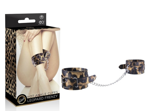 LEOPARD FRENZY ANKLE CUFFS