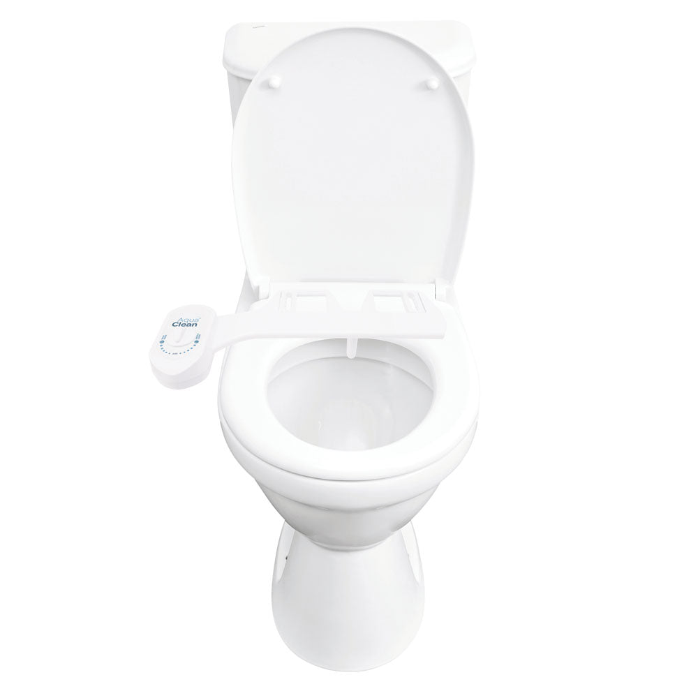 AquaClean Swift Spray Slim Toilet Bidet Attachment - White Non-Electric Bidet Attachment - AC117