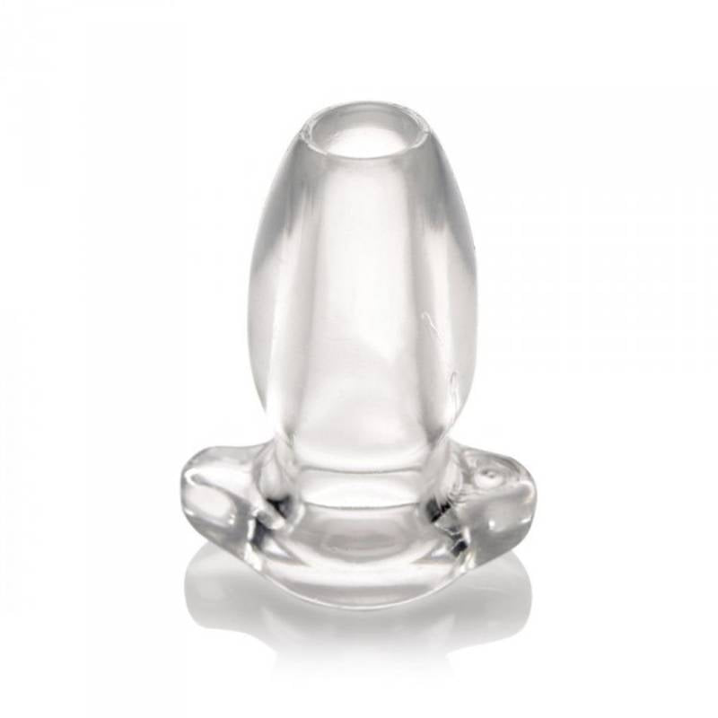 Master Series Gape Glory - Clear Large Hollow Anal Plug - AF816-LARGE