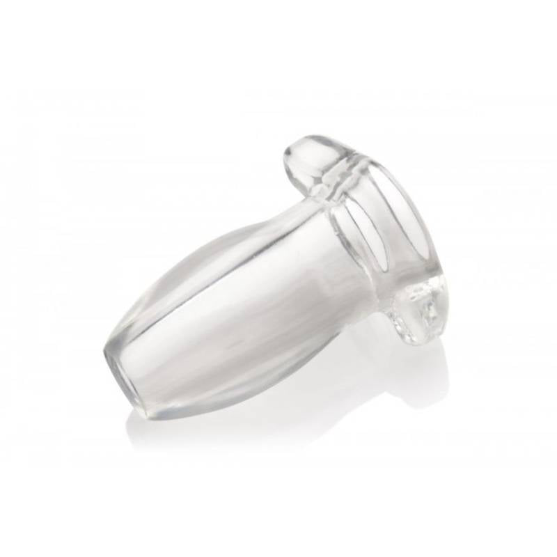 Master Series Gape Glory - Clear Large Hollow Anal Plug - AF816-LARGE