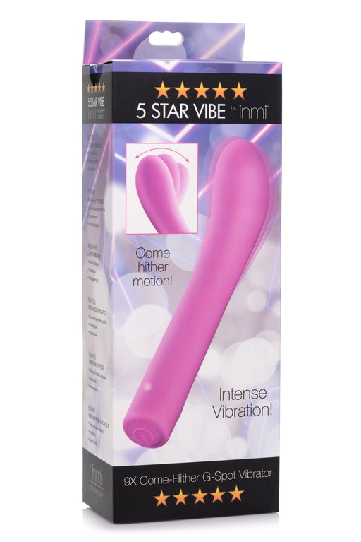 INMI 5 Star Come Hither G-Spot Vibrator - Pink