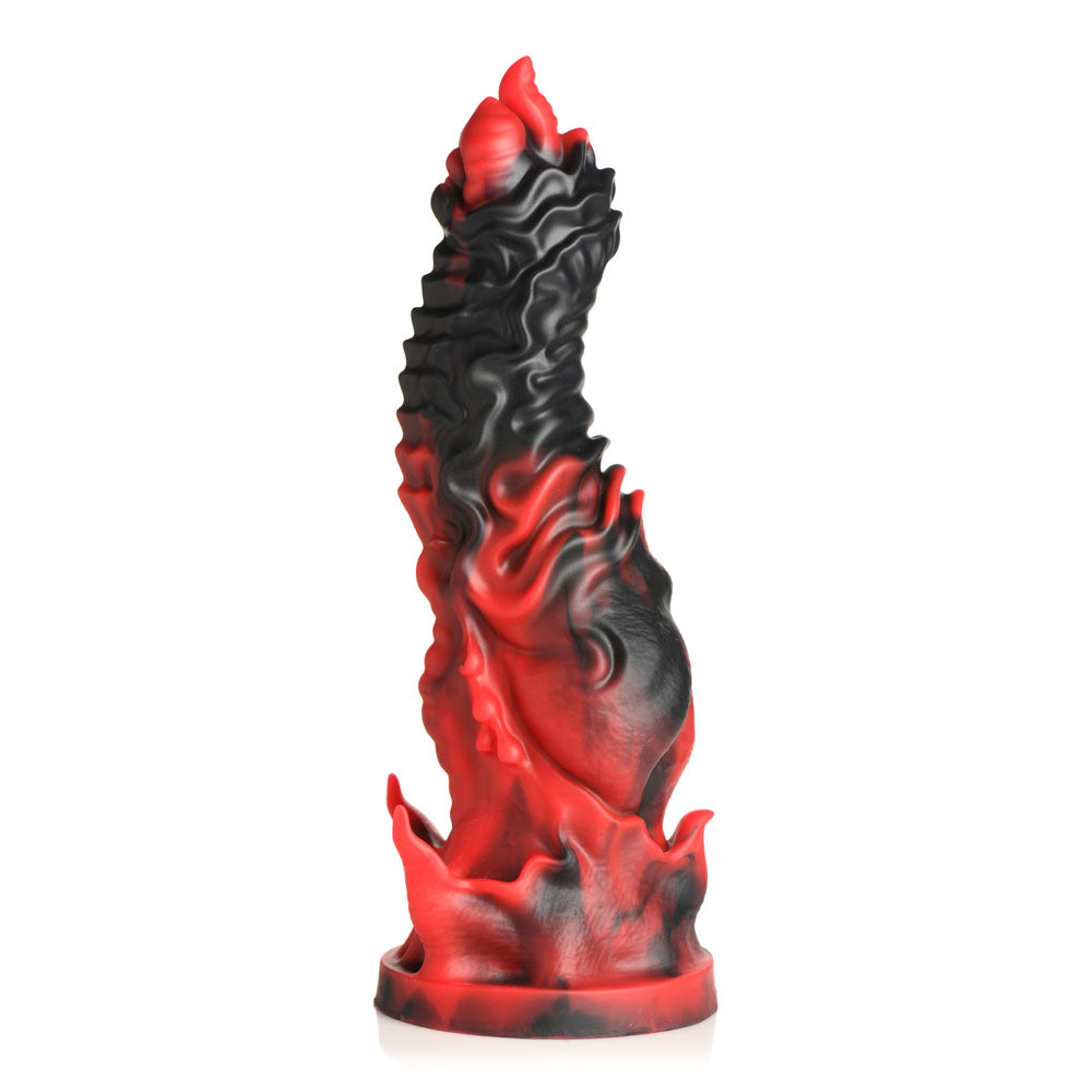 Creature Cocks Mephisto - Red/Black 18.5 cm Fantasy Dildo - AH377