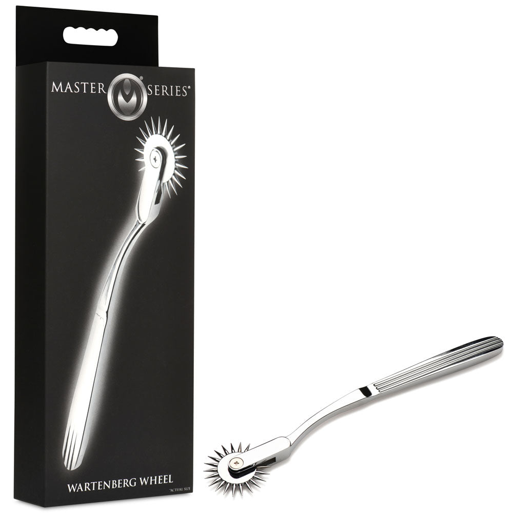 Master Series Silver Sensation - Metal Wartenberg Wheel - AH463