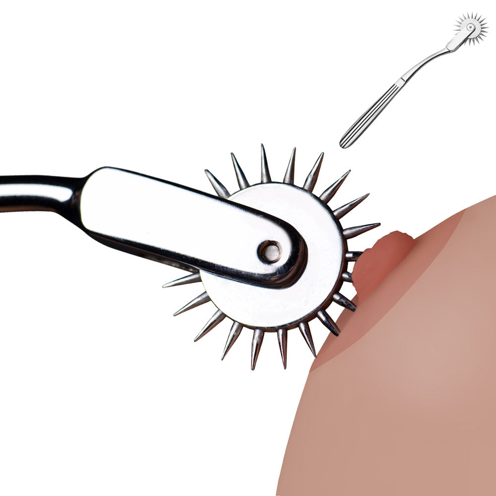 Master Series Silver Sensation - Metal Wartenberg Wheel - AH463