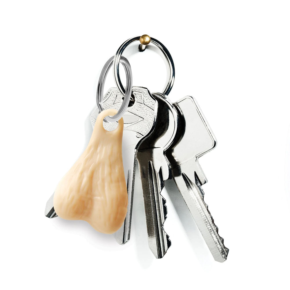 Big Ballers Nuts Keychain - Light - Novelty Keychain-AH615-LIGHT