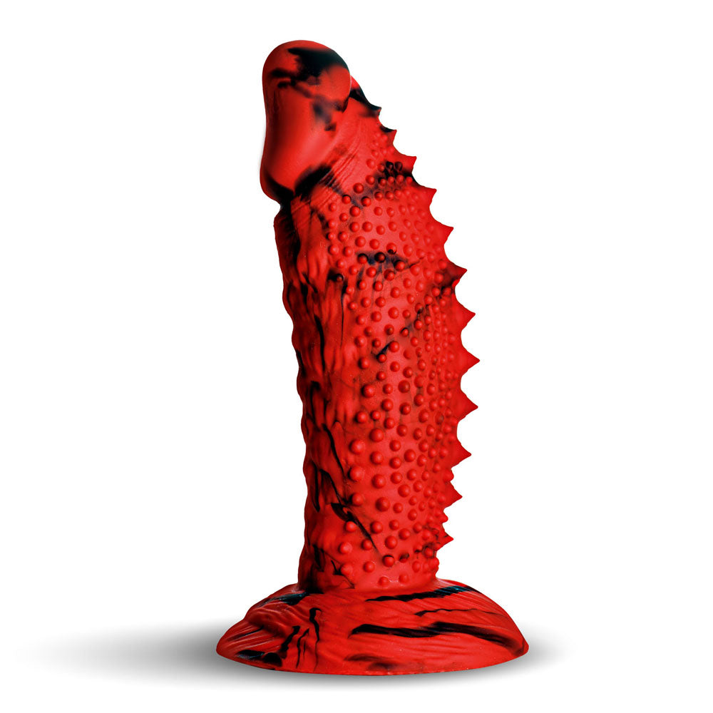 Creature Cocks Gojira - Red/Black 18.5 cm Fantasy Dildo - AH850