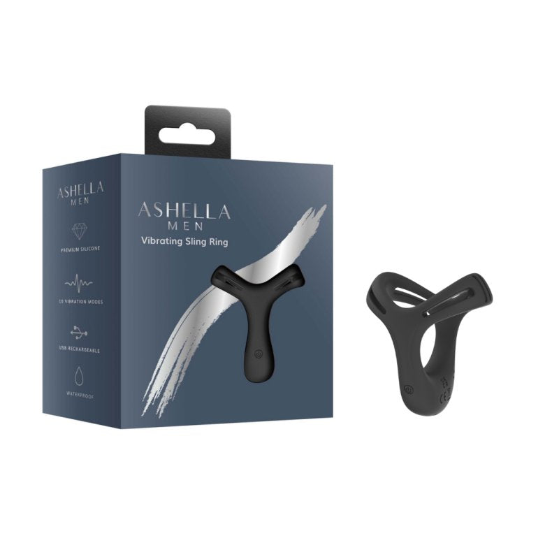 Ashella Men Vibrating Sling Ring-ASHM07
