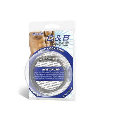 Blue Line Snap cock ring