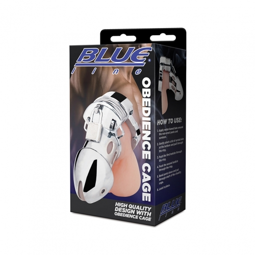 Blue Line OBEDIENCE COCK CAGE