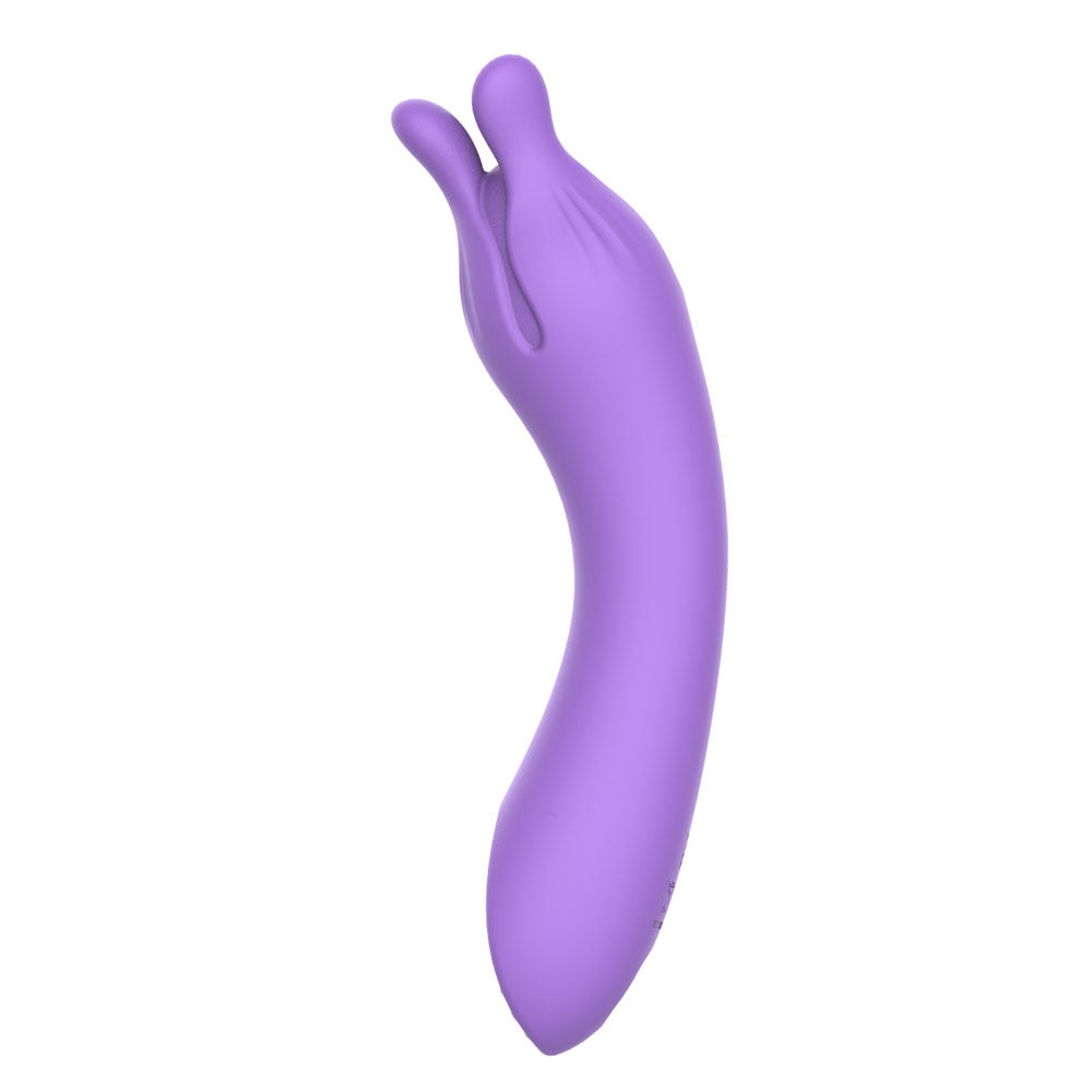 Party Up KELLY - Purple - Purple 13.7 cm USB Rechargeable Vibrator-BP-W00008