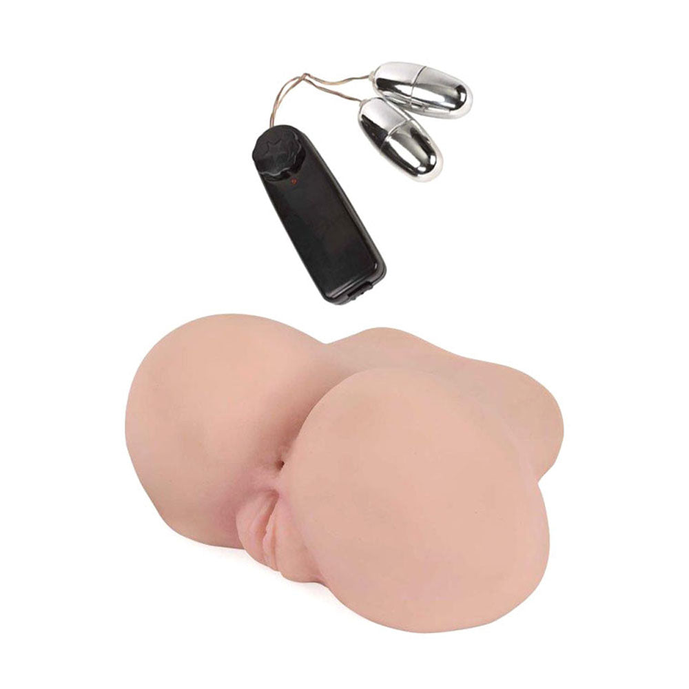 Adam & Eve Doggie Style Debbie - Flesh Vibrating Doggy Style Masturbator - C195 1000