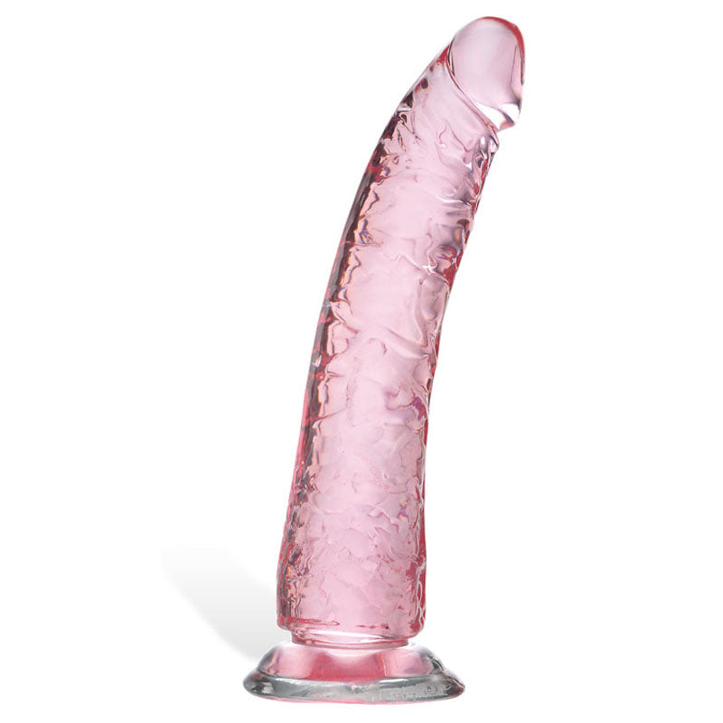 Adam & Eve Pink Jelly Realistic Dildo - Pink 21 cm (8) Dong