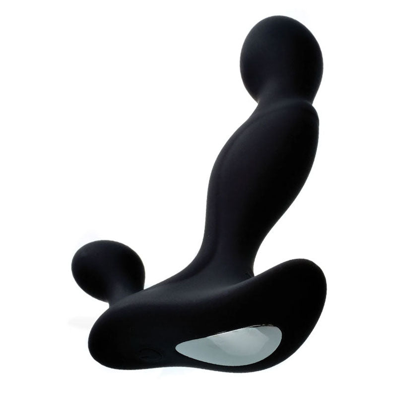 Adam & Eve Adams Vibrating Triple Probe - Black USB Rechargeable Prostate Massager