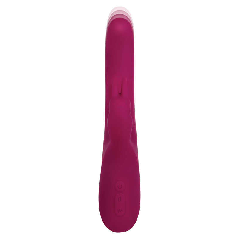 Adam & Eve Eves Twirling Rabbit Thruster - Purple 24.1 cm USB Rechargeable Thrusting Rabbit Vib