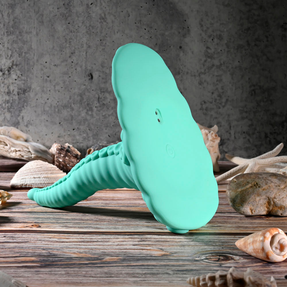 Evolved TENTACLE GRINDER - Green USB Rechargeable Fantasy Grinder Pad with Wireless Remote-EN-RS-4523-2