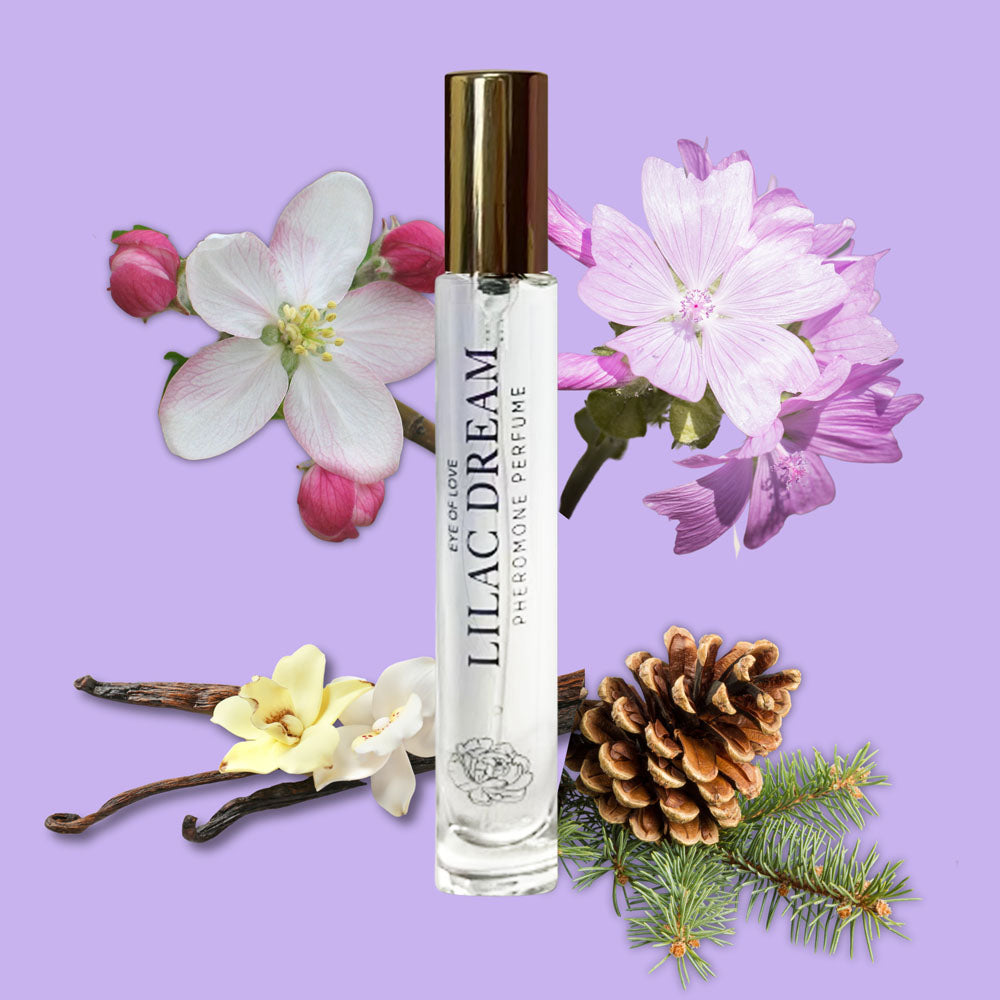 Eye Of Love Love In Bloom Lilac Dream Pheromone Perfume - 10ml - Vanilla Scented Pheromone Parfum for Women to attract Men - 10 ml Spray - EOL-P-84